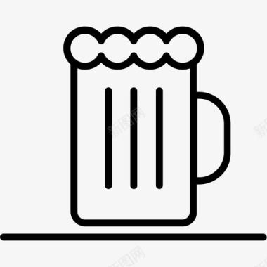 酒艺术字啤酒杯酒狂欢图标
