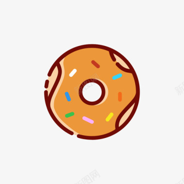 填充doughnuts图标
