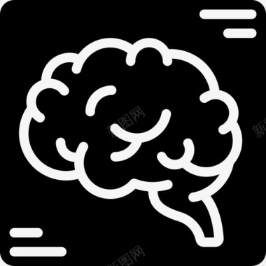 训练大脑大脑神经学4填充图标