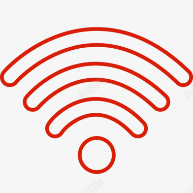 无网络信号标志WIFI信号无图标