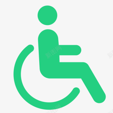 业务残疾人证业务图标