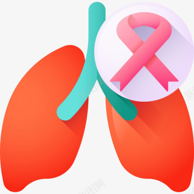 世界读书日肺癌世界癌症意识日19彩色图标