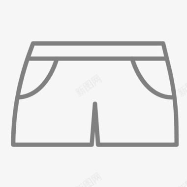 男生裤衩图标