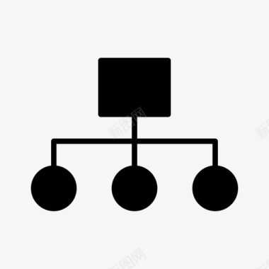 钱袋模型域网络流程图层次网络模型图标