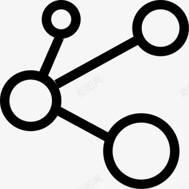 网络结构图图标