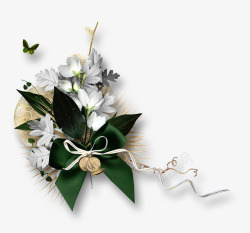 欧式古典复古绿色边框物体剪贴图案影楼手账93欧式古素材