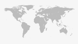 地图世界地图点线面素材