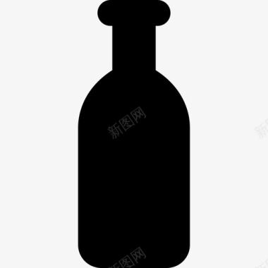 酒啤酒瓶子图标