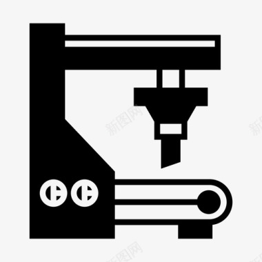 制造数控机械制造图标
