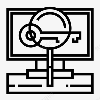 关键词海报关键词研究搜索引擎优化联盟营销图标