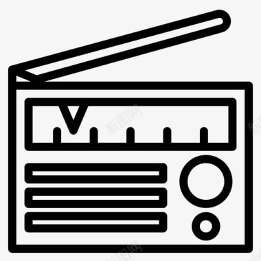 收音机广播古典音乐图标