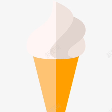 冰淇淋矢量图冰淇淋食品195无糖图标