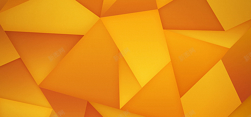 几何科技橘色动感橙色海报banner科技感科技风高背景