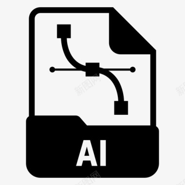 绳子AIai文档扩展名图标