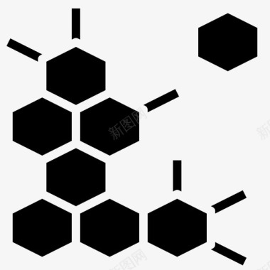 分子分子科学7填充图标