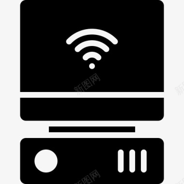 时事热点pc路由器wifi热点internet图标