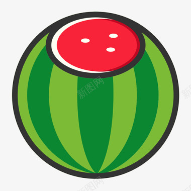 西瓜好甜好鲜图标