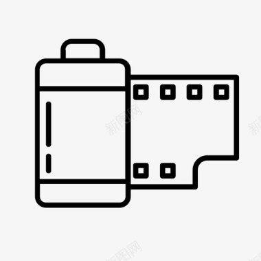 胶卷照片摄影图标