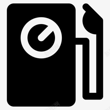 煤气油站参数汽油柴油图标