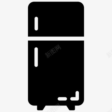 冰箱食品保鲜家用电器图标