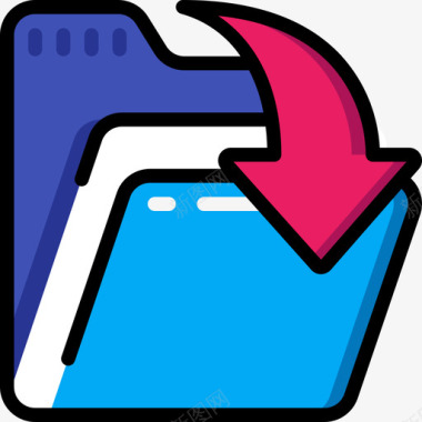 文件和文件夹文件夹文件和文件夹操作线颜色图标