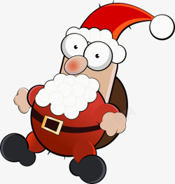 圣诞老人圣尼古拉斯搞笑采油圣诞节人服装醉酒惊人的摇素材
