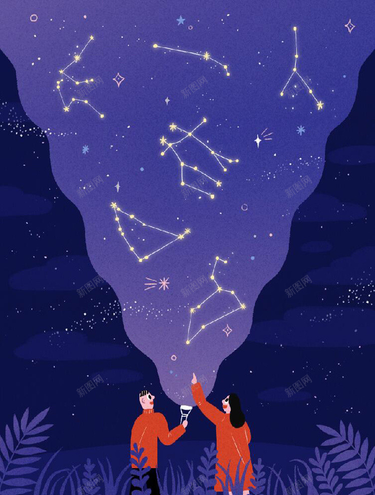 创意抽象卡通手绘插画绘本月亮十二星座手机壁纸ps分jpg设计背景_88icon https://88icon.com 创意 抽象 卡通 手绘 插画 绘本 月亮 十二星座 手机 壁纸