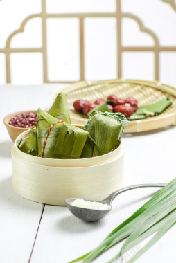 粽子食品绿色传统室内食物天然节日端午粽子中国美味无背景