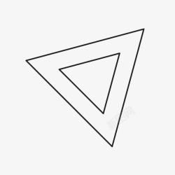 方块积木垒叠三角形虚线波浪线素材
