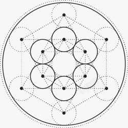 00198星空星座宇宙天文星空多边形几何图形图案1素材