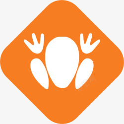 跳蛙跳蛙logo中间更改高清图片