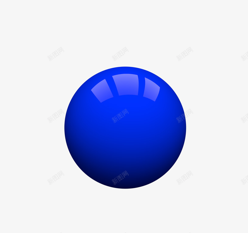 c4d圆球反光立体球蓝色png免抠素材_88icon https://88icon.com 圆球 反光 立体 蓝色