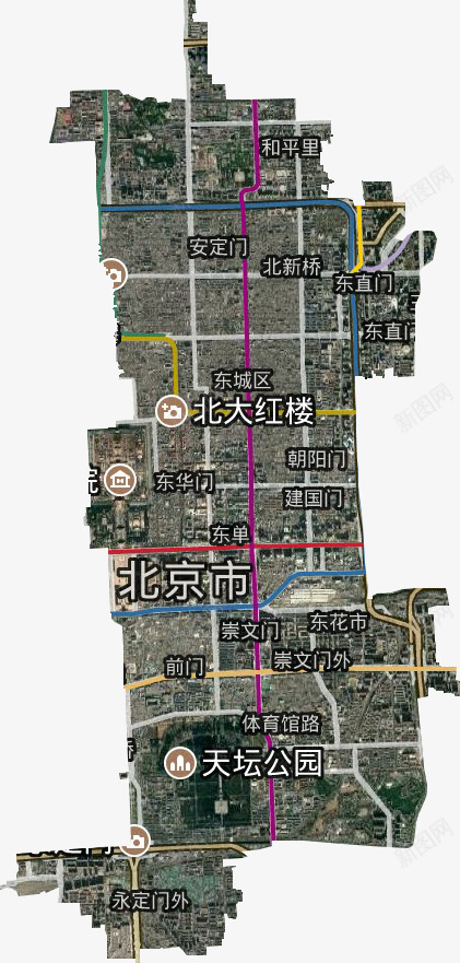 东城区高清卫星地图东城区高清谷歌卫星地图城市规划png免抠素材_88icon https://88icon.com 东城区 高清 卫星 地图 谷歌 城市规划