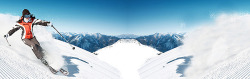 冬冬雪雪地雪山冬冬季滑雪冬装高清图片