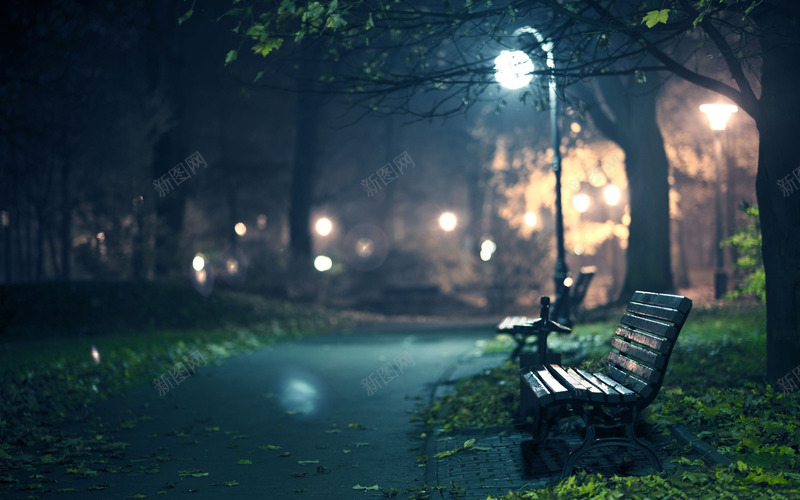 公园夜景路灯板凳虚化风景自然自然jpg设计背景_88icon https://88icon.com 自然 公园 夜景 路灯 板凳 虚化 风景