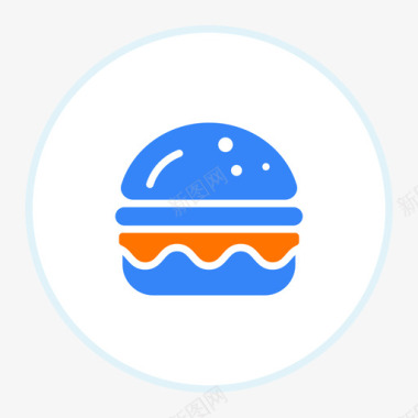 背景图06汉堡hamburger图标