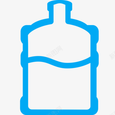 索尼标志桶装水图标