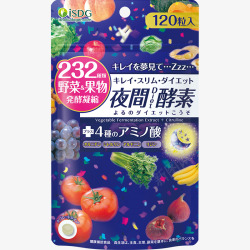 ISDG日本进口232种果蔬酵素夜间酵素孝素非粉梅素材