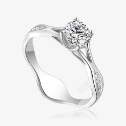 铭记永恒瞬间铭刻一生挚爱钻戒钻石结婚戒指BLOVE素材