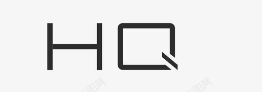 白酒logo标志HQ音乐品质仿QQ音乐图标