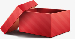 红色礼盒红盒子节日礼盒礼物礼盒素材