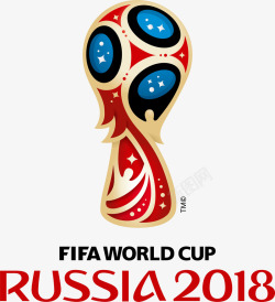 世界杯logo2018俄罗斯足球世界赛素材
