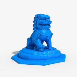 3D城3D打印模型艺术艺术品130042dp石狮子素材