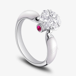 为爱守护陪伴一生钻戒钻石结婚戒指BLOVES婚戒定素材
