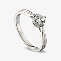 将爱情进行到底钻戒钻石结婚戒指BLOVES婚戒定制素材