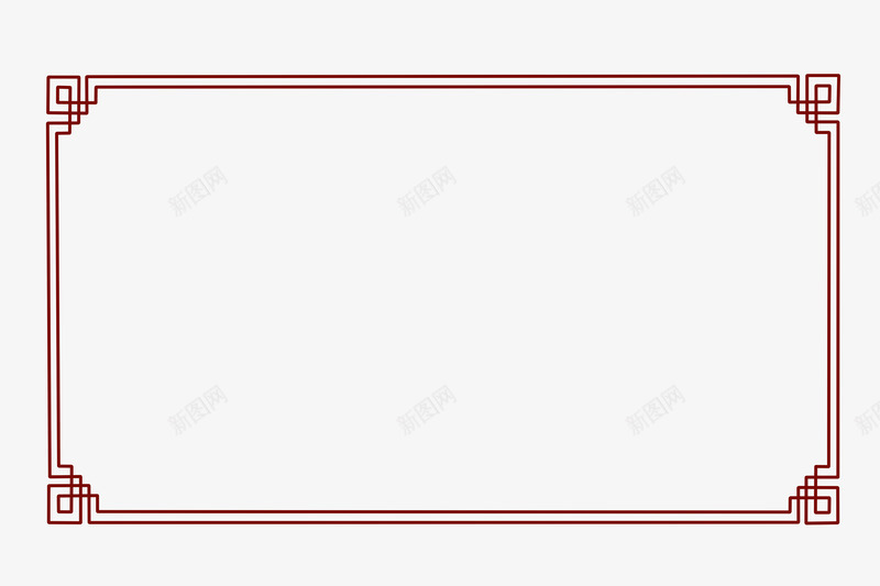 传统中国风边框png免抠素材_88icon https://88icon.com 传统 中国 国风 边框