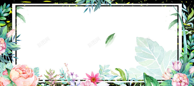 夏季新品新品上市新款上市夏装花朵手绘叶子标题框服装jpg设计背景_88icon https://88icon.com 夏季 新品 新品上市 新款 上市 夏装 花朵 手绘 叶子 标题 服装