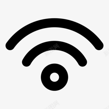 只是图标概述wifi连接互联网图标