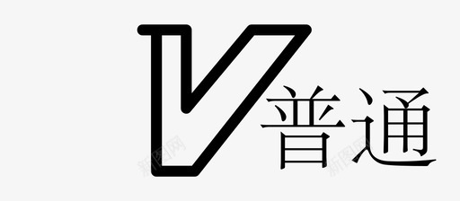 会员VIP等级高级线性图标