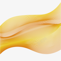 现代抽象创意金色渐变科技感炫酷底纹发光闪耀曲线波浪素材